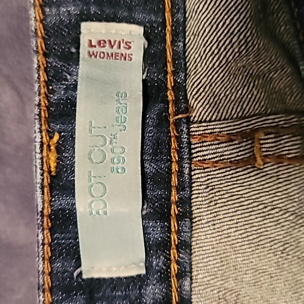 Levis boot cut jeans